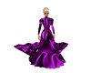 purple formal gown