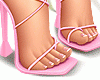 B! Sandals Pink Heels