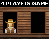 4 cowboy shooting game