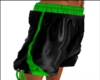 Shorts black-green