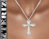 Necklace-Turquoise Cross