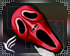 Red Scream Mask