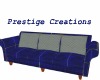 Blue Lounger Couch