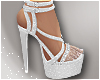 Sparkly White Heels