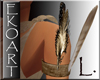 [E] Armband feather L.