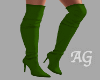 Green Long Boots 22