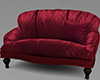Red Satin Loveseat