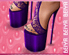 🅟 iris heels purple