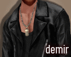 [D] Kiss leather jacket