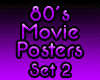 80's Movie Posters Set 2