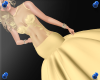 *S* Fishtail Gown Gold