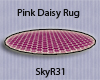 Pink Daisy Rug