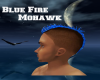 Blue Fire Mohawk 