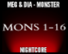 Nightcore - Monster 