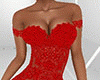 RLL Dress RED Lace