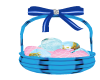 Blue Easter Basket