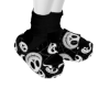 Skull slippers