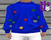 Xmas Sweater M blue