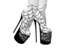 Gothic Web Heels