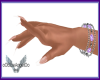 Purple Flower Bracelet R