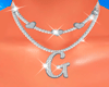 Necklace Letter G Female