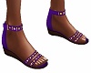 sexy purple summer sanda