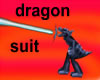 blue dragon suit w/sound