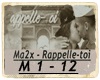 Ma2x - Rappelle-toi