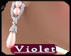 (V) Rose Pearl Earrings