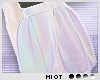 愛 Holographic Skirt