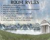 Room Rules Poster