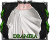 Drape Skirt - White