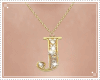 Necklace of letters J