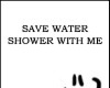 (DW) Save Water Sticker