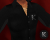 (k)Loose K shirt Black