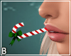 Candy Cane In Mouth