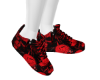 Red/Black Skull Shoes