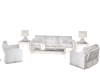 White living room couch