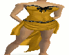 Gold dancing dress