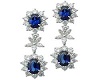 Diamond/Sapphire earring