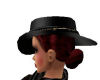 Auburn Hat Bun