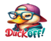 Duck Off Sticker