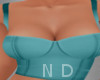 N~D Teal Top