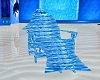 (K) Blue Dolphin Chair