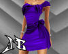 JB Purple Ribboned Dress
