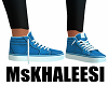 [MsK] Blue Sneakers