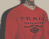 red sweater