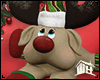 Plush Christmas reindeer