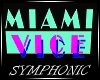 80's Miami Vice Sign