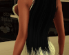 !! Long Black W Bangs